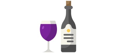 Image for Wine Alcohol Drink Cricut SVG Design