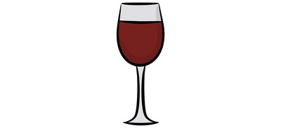 Image for Free Wine Alcoholic Drink Beer Cricut SVG Design