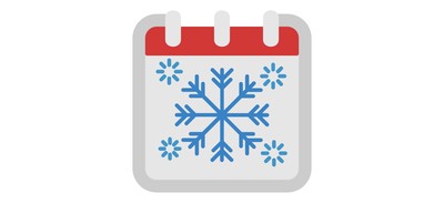 Image for Snow Flake Calendar Cricut SVG Design