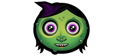 Image for Witch Hat Zombie Cricut SVG Design