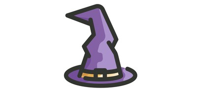 Image for Free Witch Hat Scary Cricut SVG Design