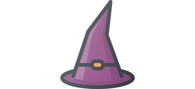 Image for Free Witch Hat Halloween Cricut SVG Design