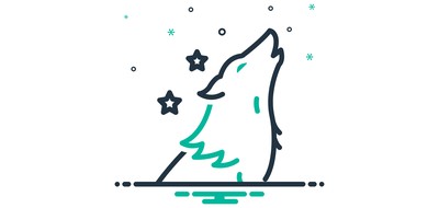 Image for Wolf Howl Predator Cricut SVG Design