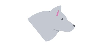 Image for Wolf Animal Cricut SVG Design