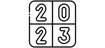 Image for 2023 Year Calendar Cricut SVG Design