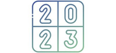 Image for 2023 Year Calendar Cricut SVG Design