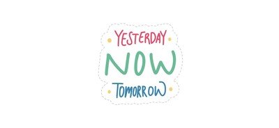 Image for Yesterday now tomorrow  Cricut SVG Design