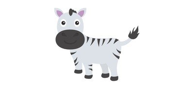 Image for Zebra Animal Zoo Cricut SVG Design