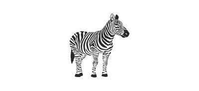 Image for Zebra Animal Wildlife Cricut SVG Design