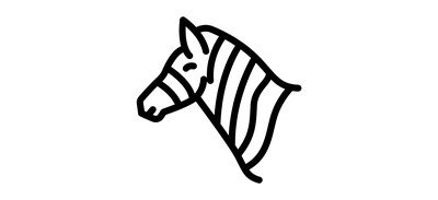 Image for Zebra Wild Animal Cricut SVG Design