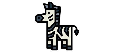 Image for Zebra Animal Zoo Cricut SVG Design