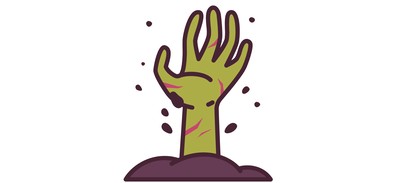 Image for Zombie Hand Halloween Cricut SVG Design