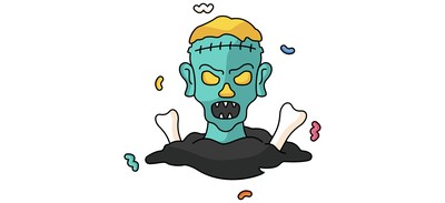 Image for Zombie Monster Scary Cricut SVG Design