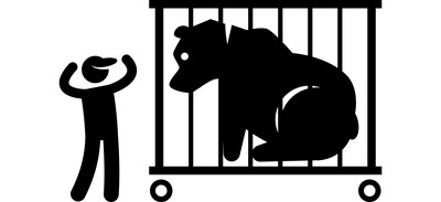 Image for Zoo Bear Cage Cricut SVG Design