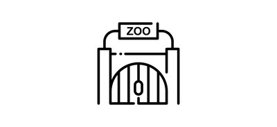 Image for Zoo Gate Gate Zoo Cricut SVG Design