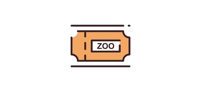 Image for Zoo Tickets Tickets Entry Tickets Cricut SVG Design